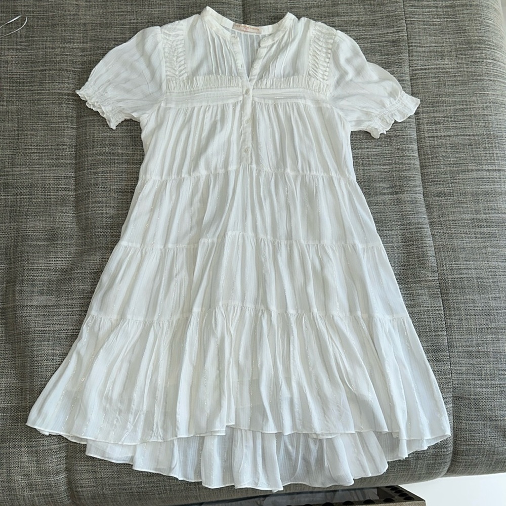 Eye of the needle midi dress